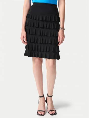Joseph Ribkoff Cпідниця-міні 242044 Чорний Regular Fit Joseph Ribkoff Cпідниця-міні 242044 Чорний Regular Fit
