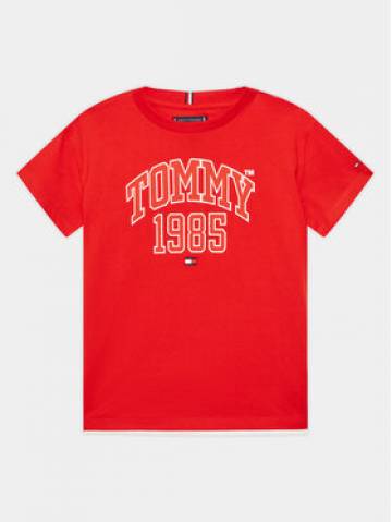 Tommy Hilfiger Футболка Varsity KB0KB08206 D Червоний Regular Fit Tommy Hilfiger Футболка Varsity KB0KB08206 D Червоний Regular Fit