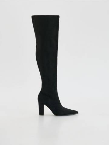 Reserved - LADIES` BOOTS - чорний - 254FF-99X