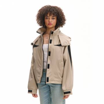 Cropp - Куртка з капюшоном - бежевий Cropp - Куртка з капюшоном - бежевий