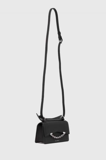 Кожаная сумочка Karl Lagerfeld цвет чёрный 245W3028 Кожаная сумочка Karl Lagerfeld цвет чёрный 245W3028