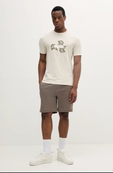 Хлопковая футболка BOSS