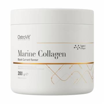 Морской коллаген OstroVit Marine Collagen, со вкусом черной смородины, в порошке, 200 г Морской коллаген OstroVit Marine Collagen, со вкусом черной смородины, в порошке, 200 г