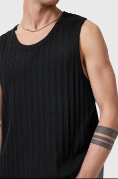 Хлопковая футболка AllSaints DENVER