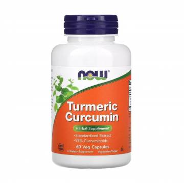 Куркума и куркумин NOW Foods Turmeric Curcumin, 60 капсул Куркума и куркумин NOW Foods Turmeric Curcumin, 60 капсул