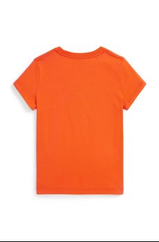 Детская хлопковая футболка Polo Ralph Lauren