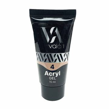 Акрил-гель для ногтей Valeri Acryl Gel 4, 15 мл Акрил-гель для ногтей Valeri Acryl Gel 4, 15 мл