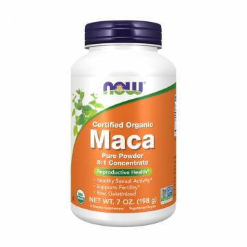 Мака NOW Foods Maca 6:1 Concentrate Pure Powder, в порошке, 198 г Мака NOW Foods Maca 6:1 Concentrate Pure Powder, в порошке, 198 г