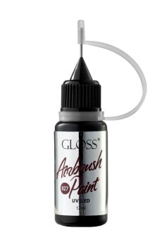 Уценка! Краска для аэрографа Gloss Airbrush Paint UV/LED 027, 12 мл