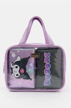 Косметички, 3 шт. Kuromi - різнобарвний