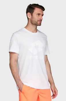 Мужская белая футболка SMART IV TEE 2 Белый S Lotto 218240/0F1