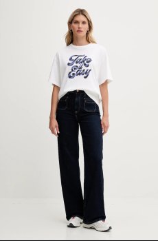 Хлопковая футболка United Colors of Benetton