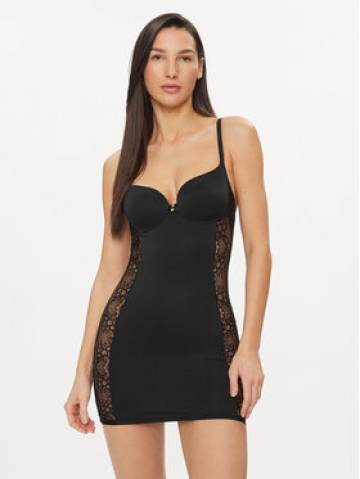 Selmark Нічна сорочка Penelope 31095C Чорний Slim Fit Selmark Нічна сорочка Penelope 31095C Чорний Slim Fit