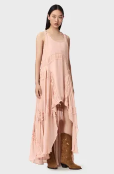 Женское розовое платье DORINA Розовый 6 AllSaints W153DE