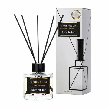 Аромадиффузор Sorvella Perfume Home Fragrance Premium Dark Amber, 120 мл Аромадиффузор Sorvella Perfume Home Fragrance Premium Dark Amber, 120 мл