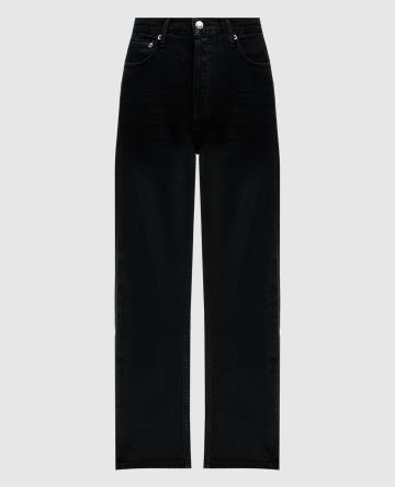 Черные джинсы 90'S PINCH WAIST с высокой посадкой Черные джинсы 90'S PINCH WAIST с высокой посадкой