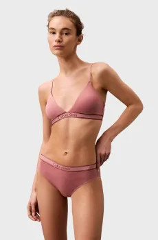 Женские розовые трусики BIKINI Розовый XS Calvin Klein 000QF7952E