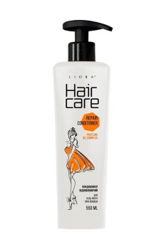 Восстанавливающий кондиционер Liora Hair Care Repair Conditioner для любого типа волос, 550 мл