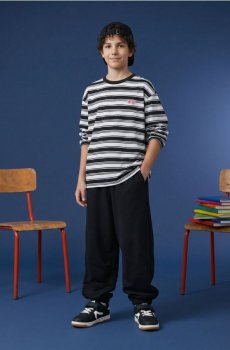 Баггі oversize спортивні штани джогери - чорний