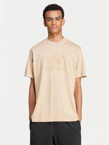 adidas Футболка Mono IX6747 Бежевий Regular Fit adidas Футболка Mono IX6747 Бежевий Regular Fit
