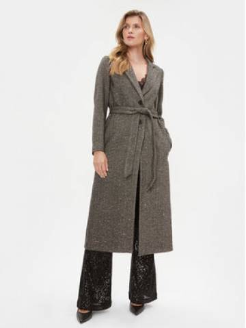 TWINSET Демісезонний плащ 232TT2032 Коричневий Regular Fit TWINSET Демісезонний плащ 232TT2032 Коричневий Regular Fit