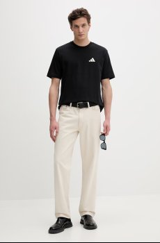 Хлопковая футболка adidas