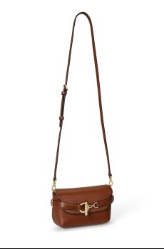 Кожаная сумочка Lauren Ralph Lauren
