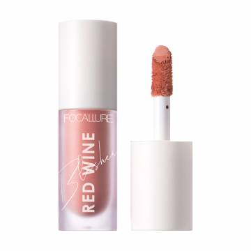 Жидкие румяна для лица Focallure Hangover Red Wine Liquid Blusher 03 Bordeaux, 5 г Жидкие румяна для лица Focallure Hangover Red Wine Liquid Blusher 03 Bordeaux, 5 г