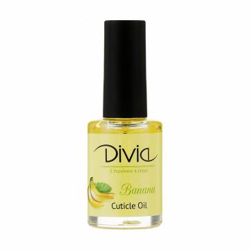 Масло для кутикулы Divia Cuticle Oil Банан, 11 мл Масло для кутикулы Divia Cuticle Oil Банан, 11 мл
