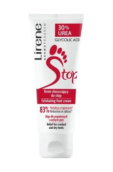 Крем для ног Lirene Dermo Program 30% Urea Exfoliating Foot Cream из 30% мочевины, 75 мл