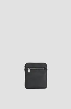 Мужская черная кожаная сумка Черный ONESIZE BOSS 50529289;001