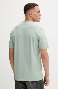 Хлопковая футболка HUGO Delastio