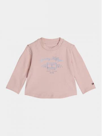 Tommy Hilfiger Блузка KN0KN01917 Рожевий Regular Fit Tommy Hilfiger Блузка KN0KN01917 Рожевий Regular Fit