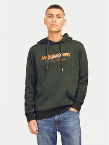 Jack&Jones Світшот Alvis 12256848 Зелений Standard Fit Jack&Jones Світшот Alvis 12256848 Зелений Standard Fit