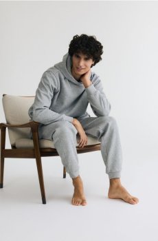 Reserved - Спортивні штани regular fit - світло-сірий - 6699L-09M