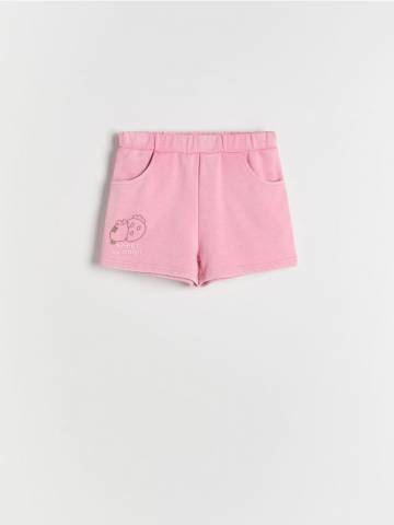 Reserved - GIRLS` SHORTS - пурпуровий - 579EI-44X Reserved - GIRLS` SHORTS - пурпуровий - 579EI-44X