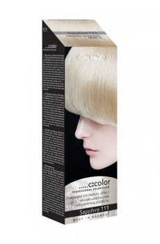 Стойкая крем-краска для волос C:ЕНКО C:COLOR Professional Coloration 111 Сапфир, 110 мл
