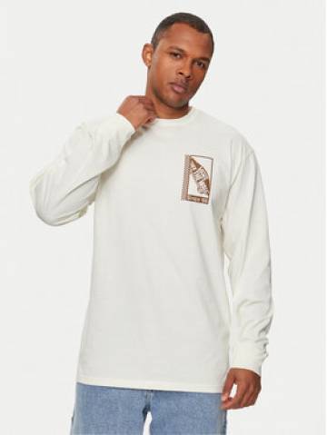 Vans Longsleeve Tech Box Ls Tee VN000G5V Écru Classic Fit Vans Longsleeve Tech Box Ls Tee VN000G5V Écru Classic Fit