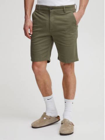 Solid Шорти з тканини 21107811 Зелений Regular Fit Solid Шорти з тканини 21107811 Зелений Regular Fit