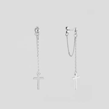 Серебряные серьги Minimal ВС-137р Серебряные серьги Minimal ВС-137р
