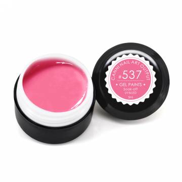 Гель-краска Canni Nail Art Output Gel Paints Soak-off UV&LED 537 яркая розовая, 5 мл Гель-краска Canni Nail Art Output Gel Paints Soak-off UV&LED 537 яркая розовая, 5 мл
