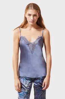 Женский фиолетовый топ KARMA Фиолетовый S Etam 6522696