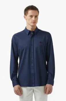 Мужская голубая рубашка Голубой 45 Lacoste CH0530166