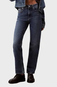 Женские темно-синие джинсы HIGH RISE Синий 26-SH Calvin Klein Jeans LV047D743G