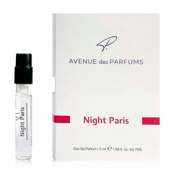 Avenue des Parfums Night Paris Парфюмированная вода женская, 2 мл (пробник) Avenue des Parfums Night Paris Парфюмированная вода женская, 2 мл (пробник)