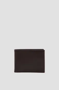 Мужской коричневый кожаный кошелек Коричневый ONESIZE Levi’s® D5489;0001