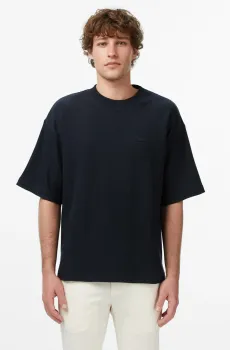 Мужская синяя футболка Синий S Lacoste TH0644350