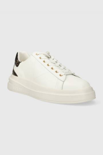 Кроссовки Guess ELBA цвет белый FMPVIB LEA12 Кроссовки Guess ELBA цвет белый FMPVIB LEA12