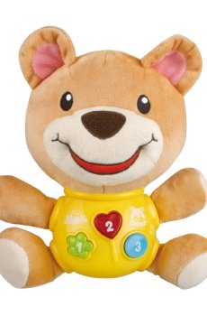 Детская интерактивная игрушка IZ Sunlike Мишка, с музыкальными и световыми эффектами, от 6 месяцев (6984329)