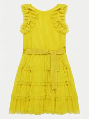 Mayoral Елегантне плаття 6943 Зелений Regular Fit